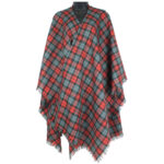 The Irish County Tartan Serape - Spring Weight Premium Wool.