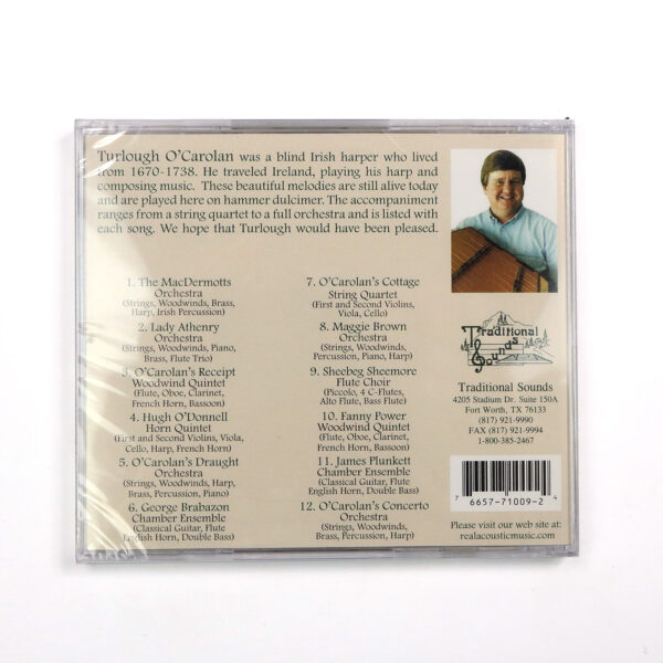 A cd with an image of a man playing a guitar.