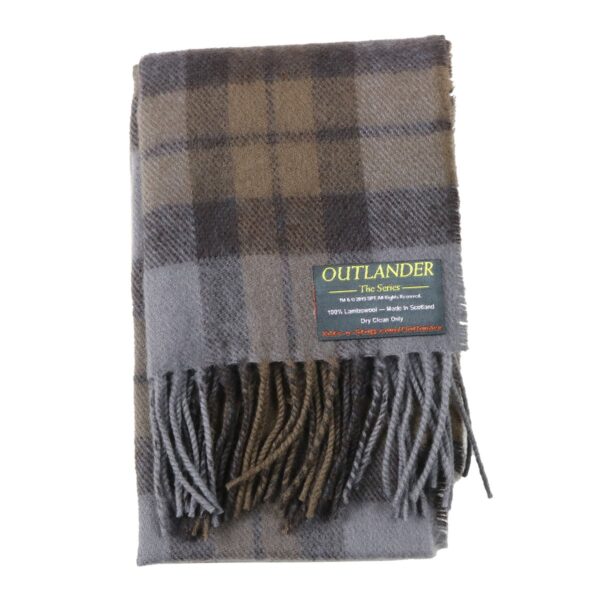 A Tartan Scarf - OUTLANDER Lambswool lambswool scarf.
