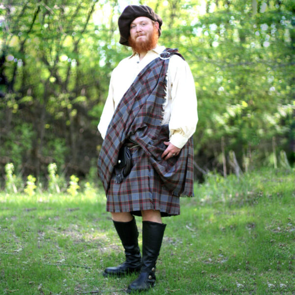 A gentleman wearing an Outlander Kilt from The Celtic Croft