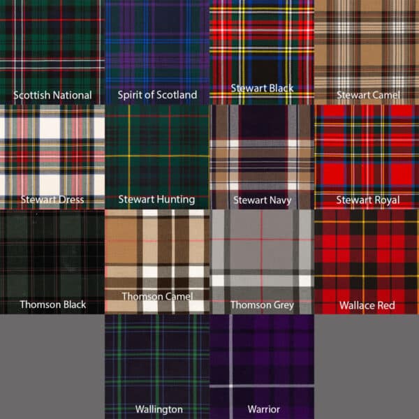 Scottish "Tartan Tree Skirt - Poly/Viscose Wool Free" made of wool-free fabric.