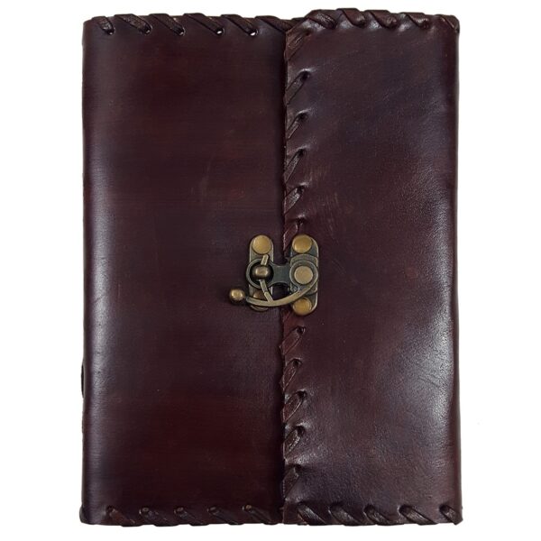 A Plain Leather-Bound Journal.