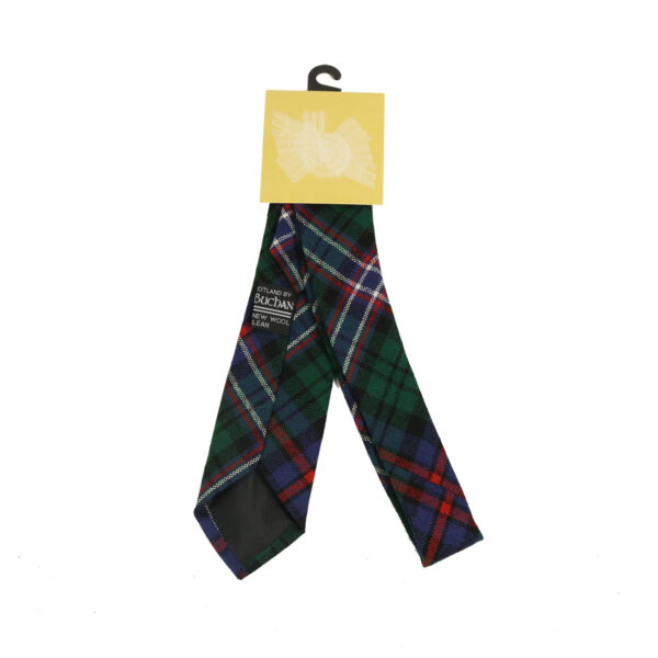 Scottish National Child Size Tartan Tie - Spring Weight made with authentic Scottish tartan fabric.