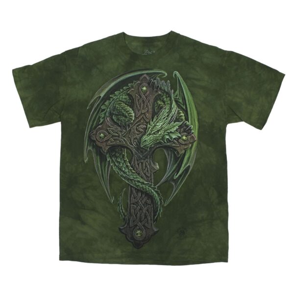 A Celtic Cross Dragon T-shirt.