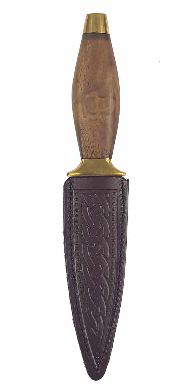 wooden sgian dubh