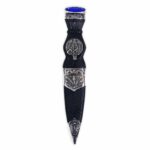 A Masonic Sgian Dubh with a blue stone.