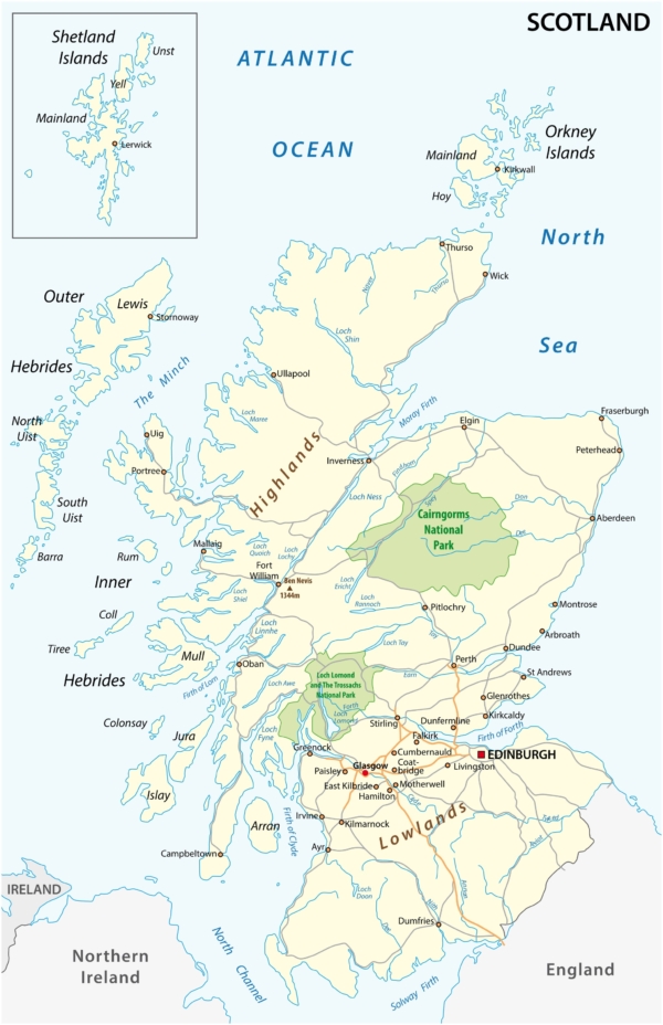 Where is Lochaber located in Scotland? | Kilts-n-Stuff.com