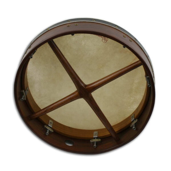 A Mulberry Tunable 14 inch Bodhran drum on a white background.